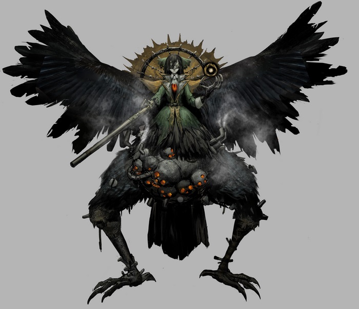 Utsuho Reiuji from Touhou Project