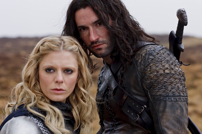 Morgause and Cenred from Merlin