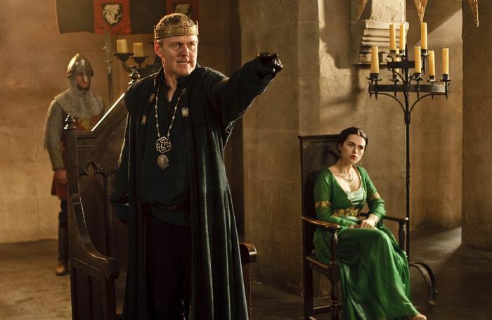 Uther Pendragon and Morgana from Merlin