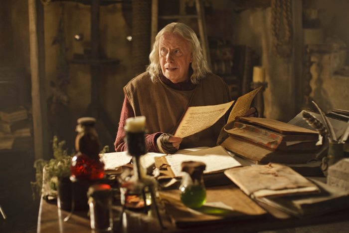 Gaius from Merlin in his study
