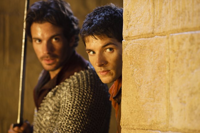 Lancelot and Merlin from Merlin