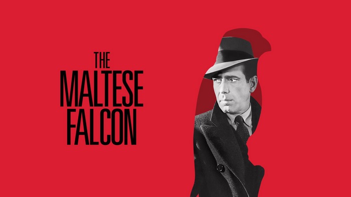 The Maltese Falcon starring Humphrey Bogart