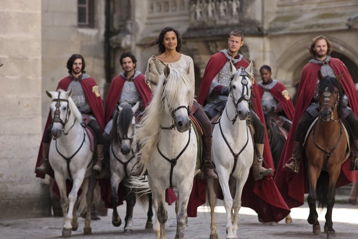 Guinevere and Knights from Merlin