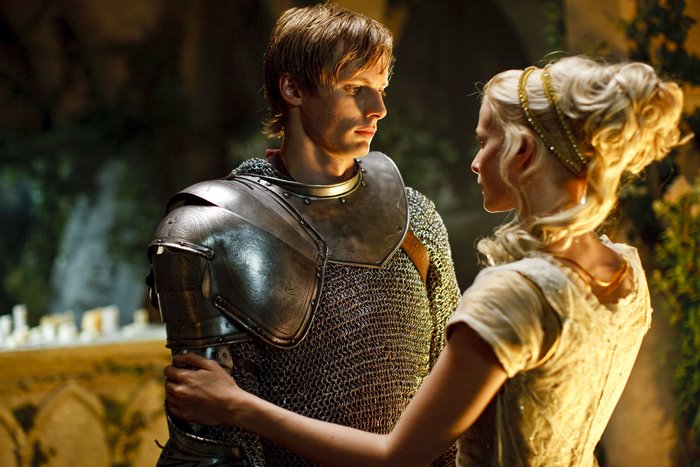 Arthur and Ygraine from Merlin