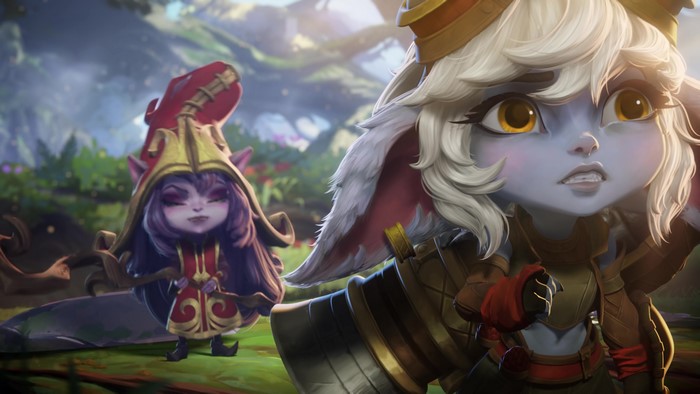 Tristana and Lulu from League of Legends 4K