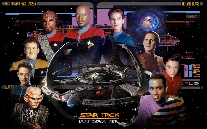 Star Trek: Deep Space Nine Crew and Station