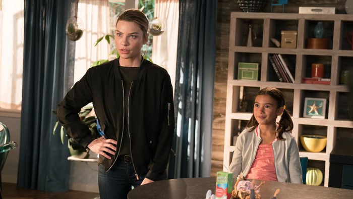 Chloe Decker and Trixie Espinoza from Lucifer