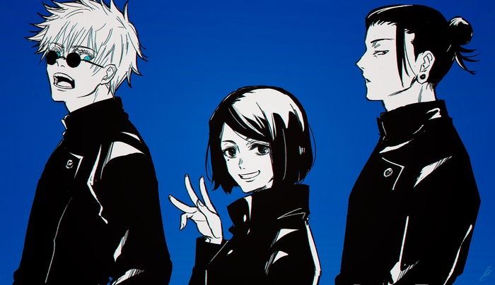 Satoru Gojo and Suguru Geto Anime Characters