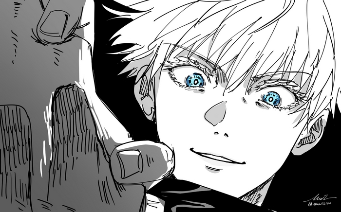 Satoru Gojo from Jujutsu Kaisen
