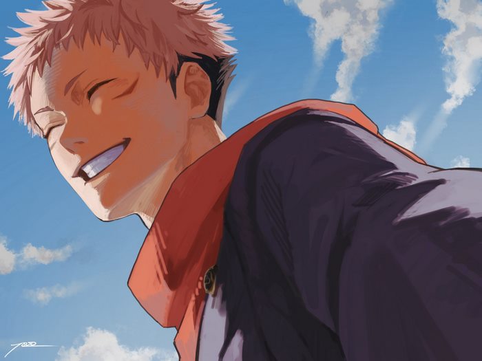 Yuji Itadori from Jujutsu Kaisen