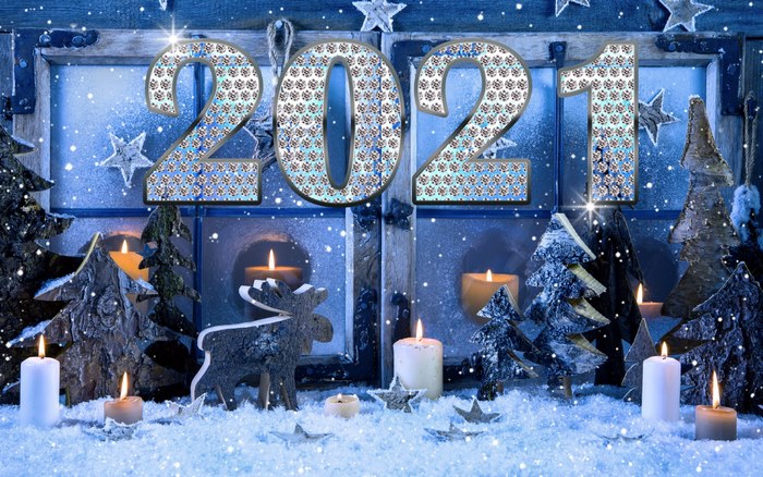New Year 2021 celebration