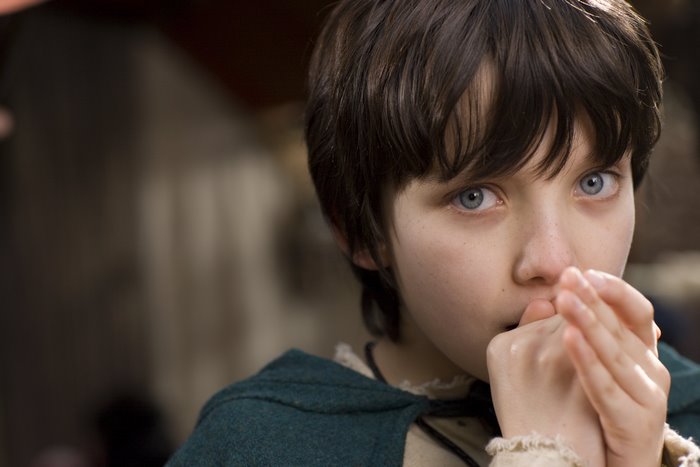 Young Mordred from Merlin played by Asa Butterfield