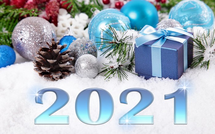 New Year 2021 Decorations