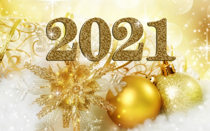 New Year 2021 Decorations