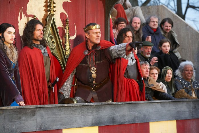 King Uther Pendragon and Morgana from Merlin