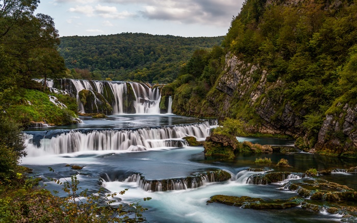 Strbacki Buk Waterfall, Una River, Bosnia and Herzegovina