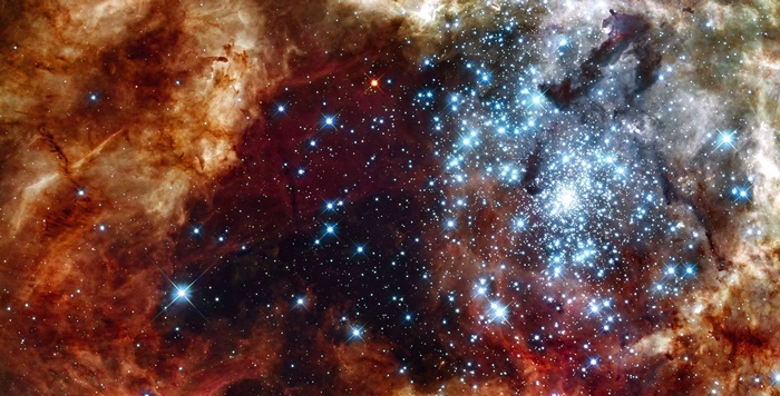 Star Cluster in a Nebula