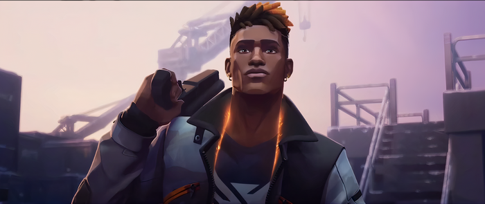 Phoenix from Valorant in Episode 2 Cinematic