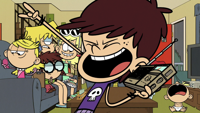 Luna Loud and sisters from The Loud House