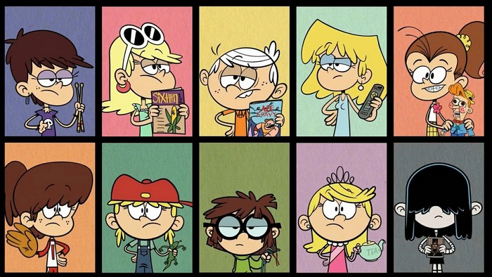 The Loud House Characters Group Portrait