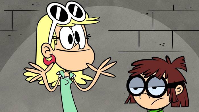 Leni and Lisa Loud from The Loud House