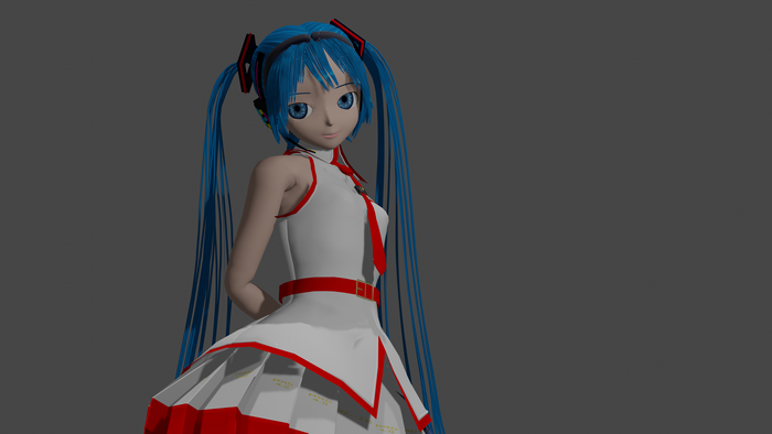 Hatsune Miku from Vocaloid
