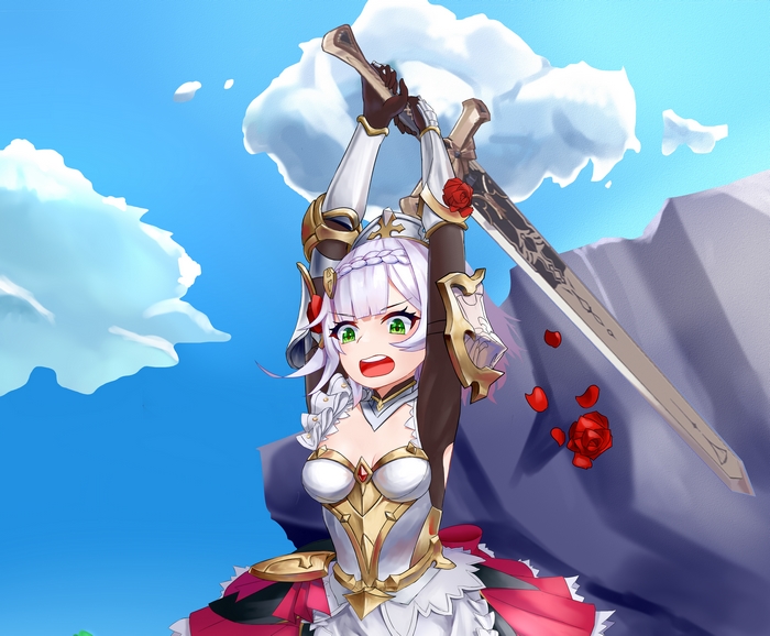 Noelle from Genshin Impact 4K