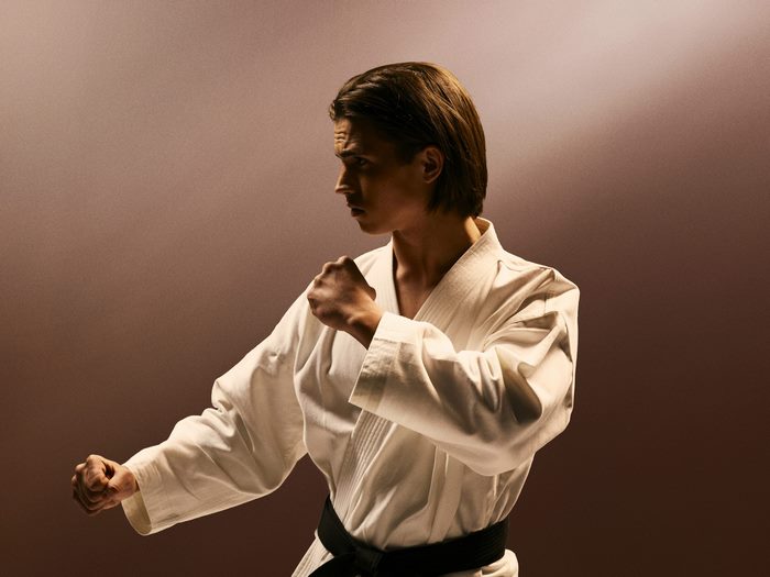 Tanner Buchanan as Robby Keene in Cobra Kai