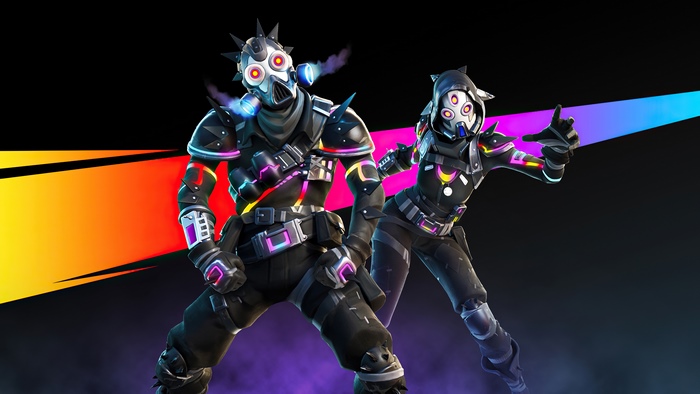 Fortnite Mayhem and Ruckus Skins
