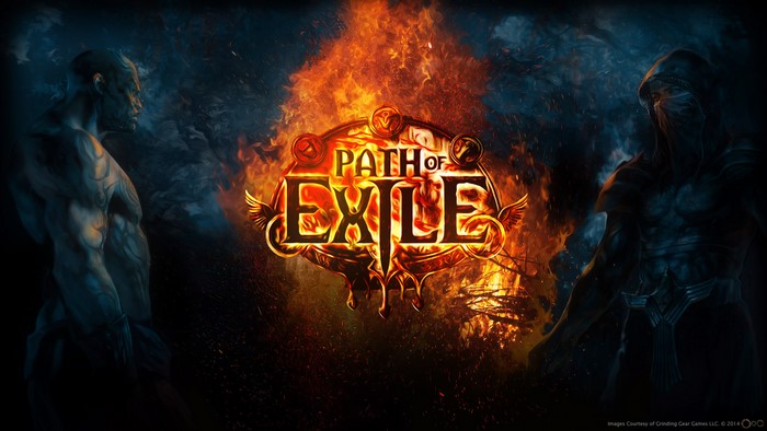 Path of Exile game logo with figures
