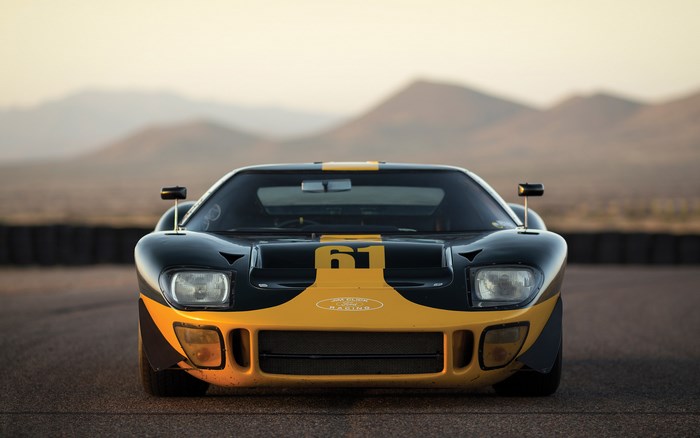 Ford GT40 Race Car with Number 61