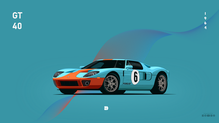 Ford GT40 by sumandas094, HD Wallpaper | Rare Gallery