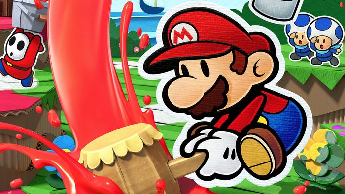 Mario from Paper Mario: Color Splash