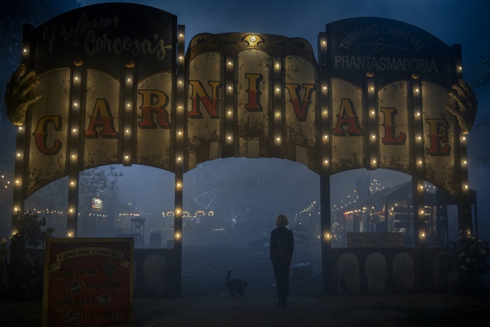 Sabrina Spellman at Professor Carcosa's Carnival Phantasmagoria