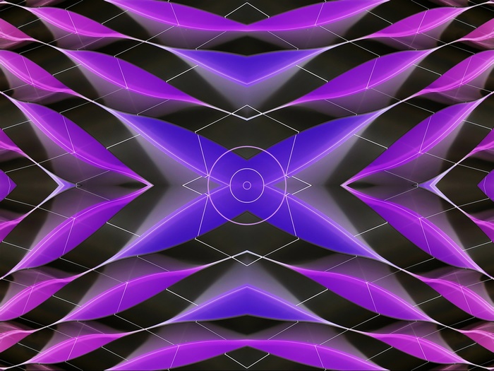 Abstract Purple and Pink Geometric Pattern