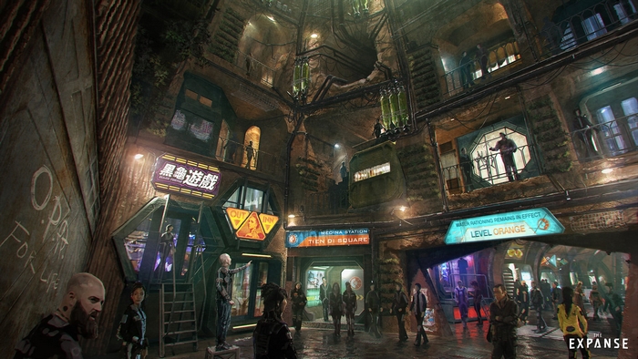 The Expanse Medina Station Tien Di Square