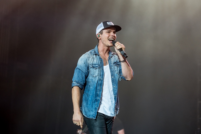 Granger Smith performing on stage
