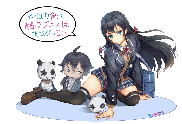 Yukino Yukinoshita from Yahari Ore no Seishun Love Comedy wa Machigatteiru 4K