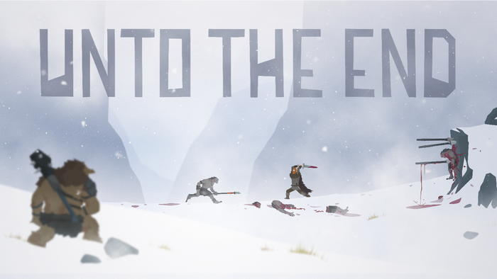 Unto The End video game title screen