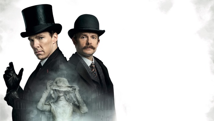 Sherlock Holmes and John Watson from Sherlock 4K