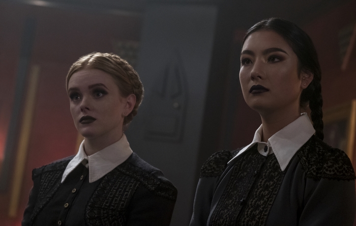 The Witch Sisters from Chilling Adventures of Sabrina