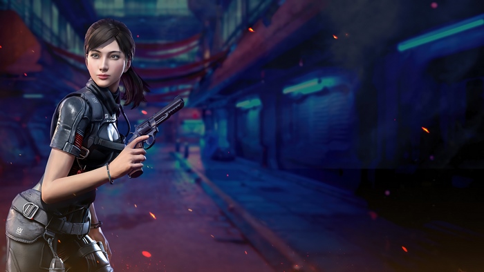 Woman with gun in Call of Duty: Mobile 4K