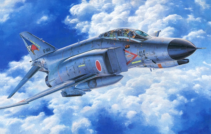 McDonnell Douglas F-4 Phantom II in flight