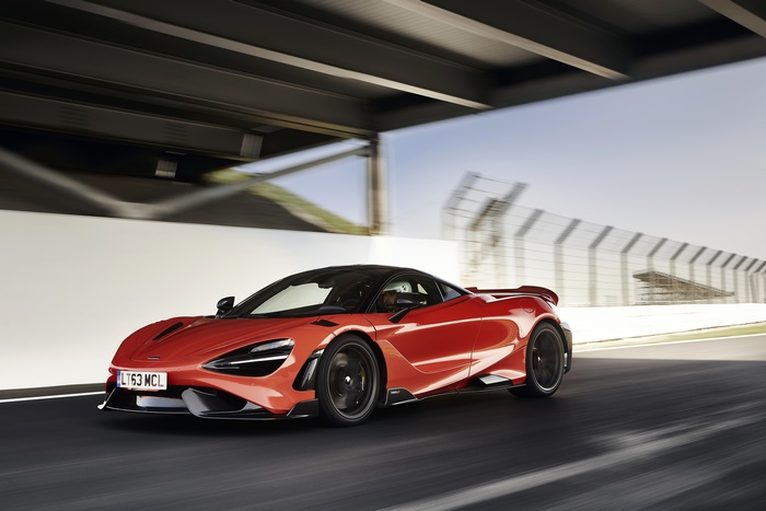 McLaren 765LT 4K on a Race Track