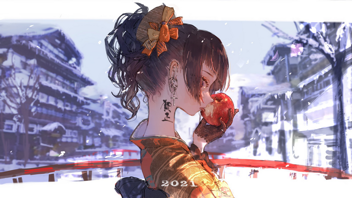 Mamimi Tanaka from The IDOLM@STER: Shiny Colors in Winter