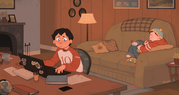 Stan Marsh and Eric Cartman from South Park