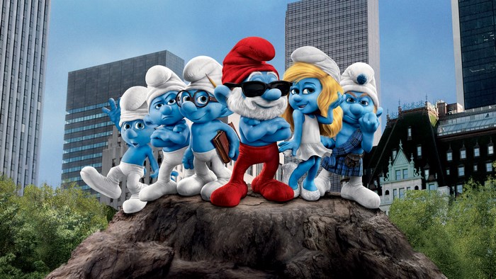 The Smurfs in New York City