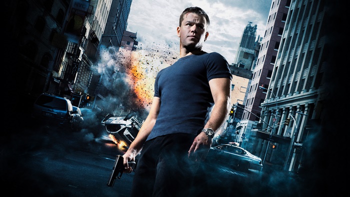Matt Damon from The Bourne Ultimatum 4K