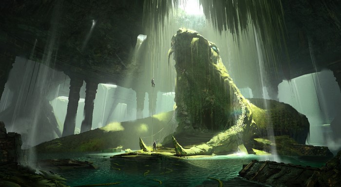 Mysterious Snakehead Entrance in Ancient Ruins
