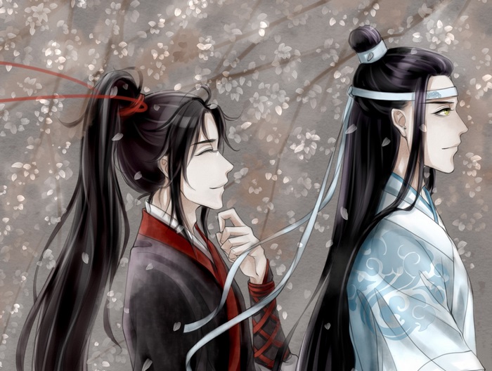 Wei Wuxian and Lan Wangji from Mo Dao Zu Shi
